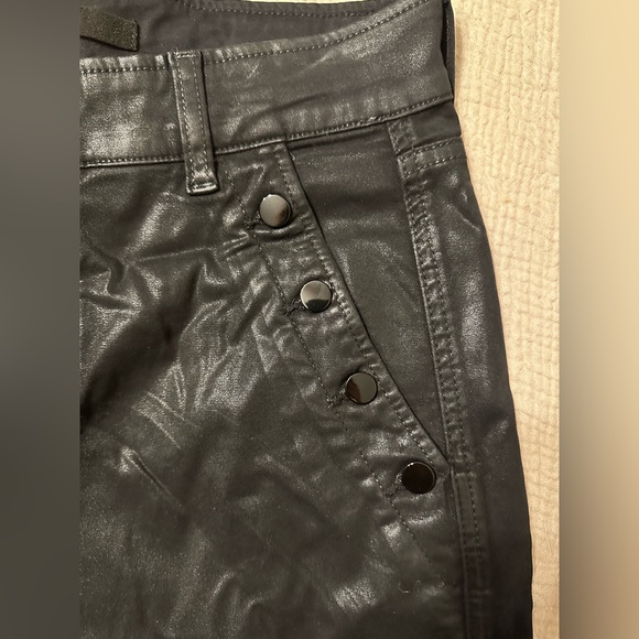 Joe’s Jeans The MIA coated denim long flare pants - Picture 6 of 10